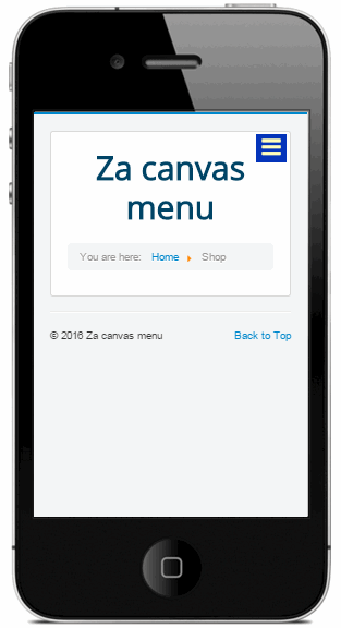 multilevel overlap menu