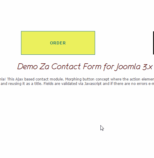 contact form joomla